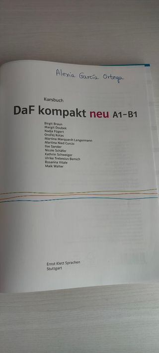 libro Aleman A1 - B1