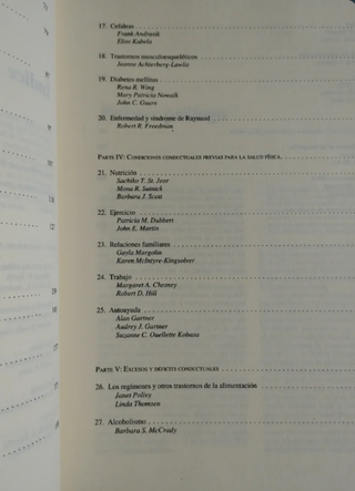 Camino femenino a la curacion; medicina conductual