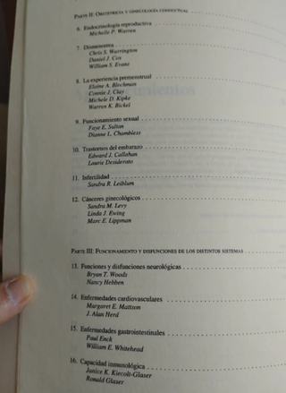 Camino femenino a la curacion; medicina conductual