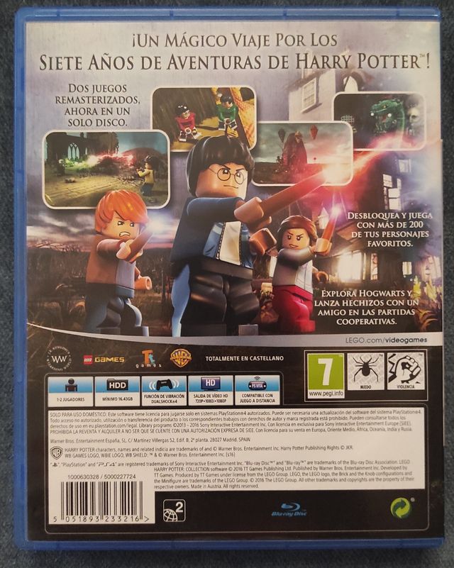 Juego PS4 Lego Harry Potter