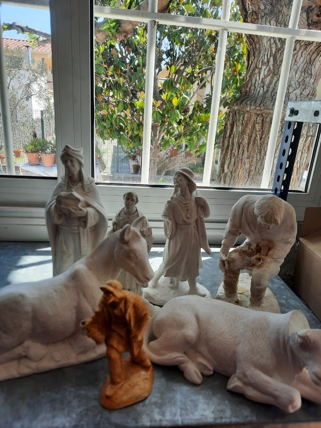 Figure da restaurare e dipingere