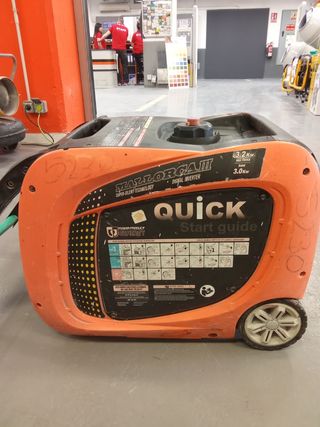 Alquiler Generador Insonorizado inverter 3500 W