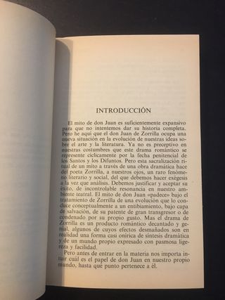 DON JUAN TENORIO. José Zorrilla.