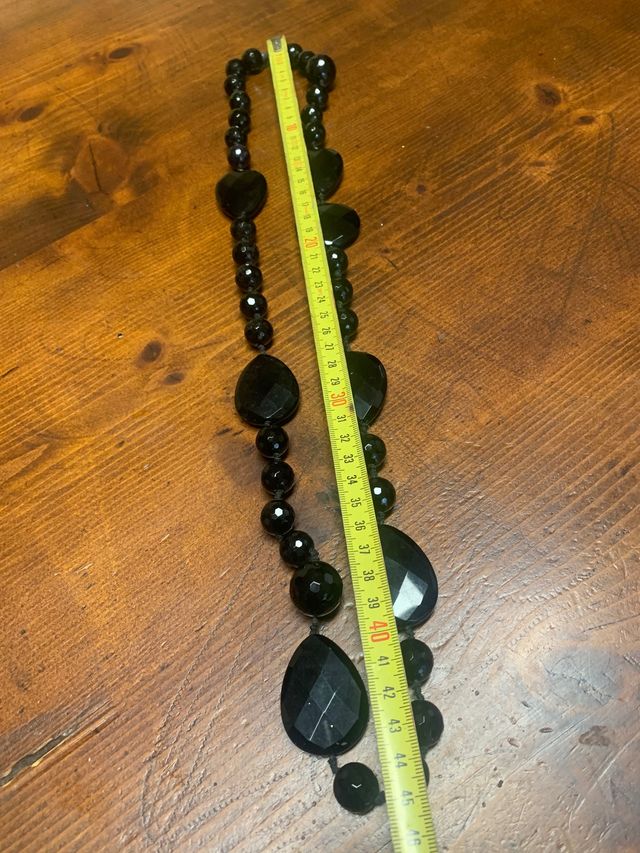 Collana lunga in onice