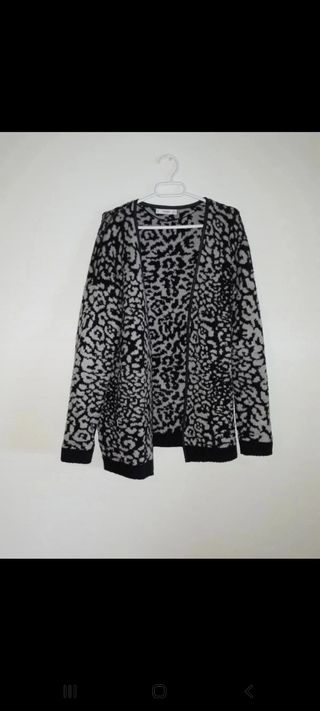 chaqueta oversize mango