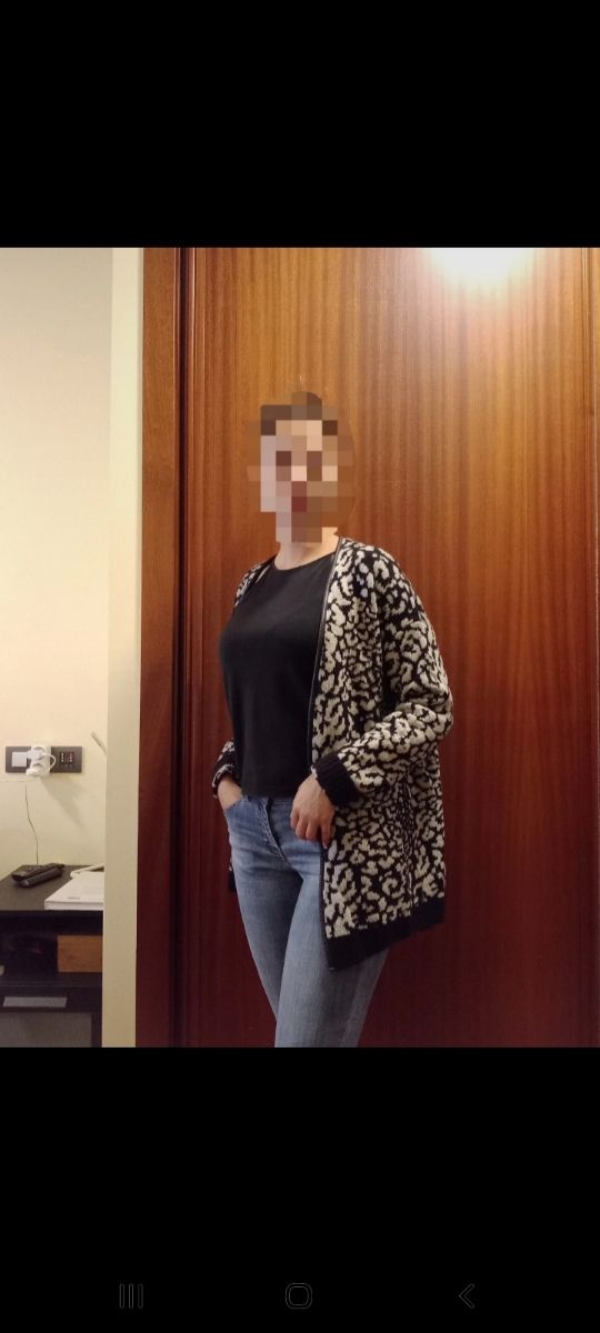 giacca oversize in mango