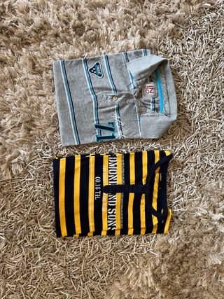 Lote polo y camiseta manga larga talla M