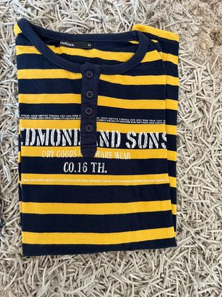 Lote polo y camiseta manga larga talla M