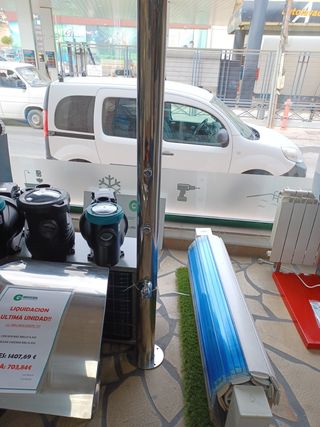 DUCHA PISCINA ACERO 316l