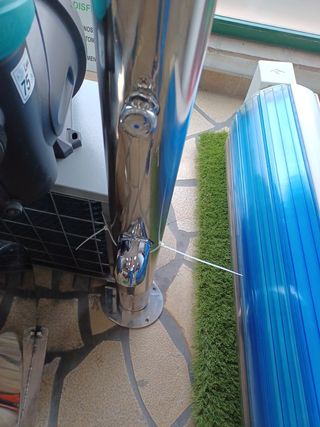 DUCHA PISCINA ACERO 316l