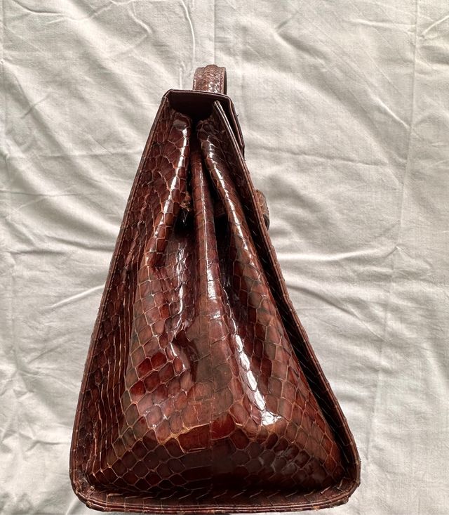 Borsa a mano in pelle