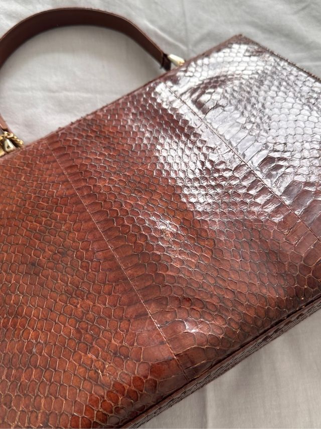 Borsa a mano in pelle