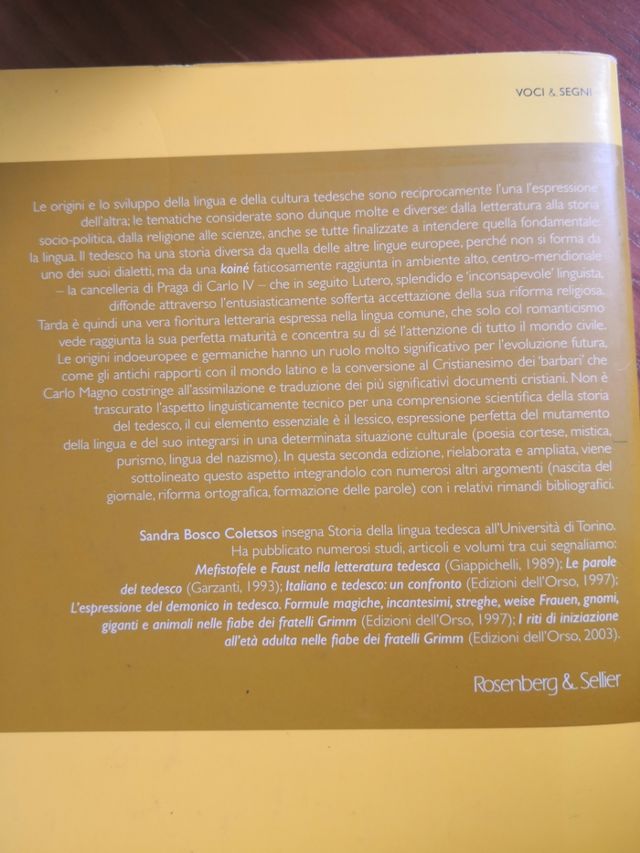 storia della lingua tedesca