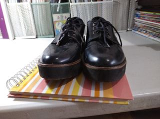 zapatos de cordones de mujer