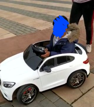 MERCEDES GLC63S CON MP4 12V 2 PLAZAS 2.4G BLANCO