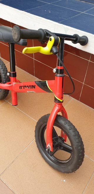 bicicleta sin pedales