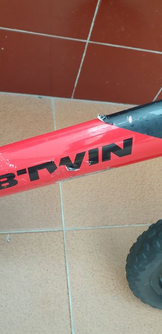 bicicleta sin pedales