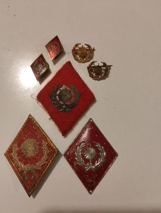lote insignias militares antiguas