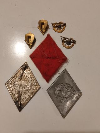 lote insignias militares antiguas