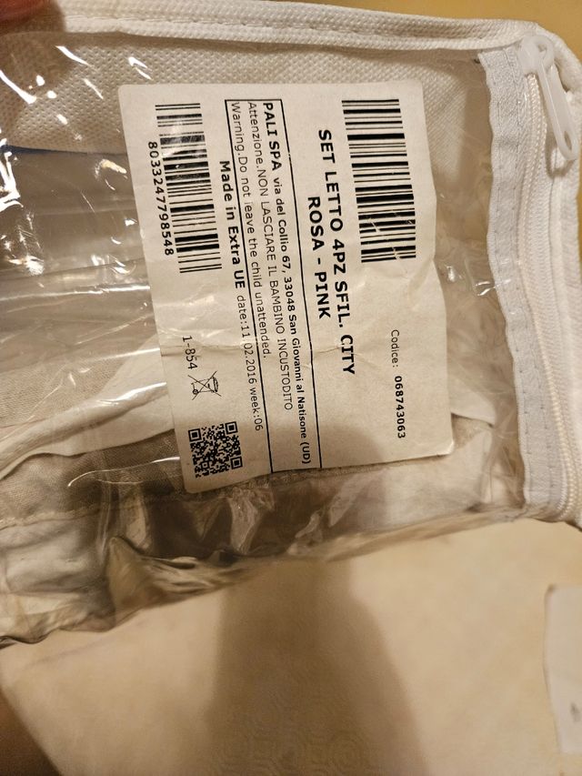 Coordinato lettino Pali City