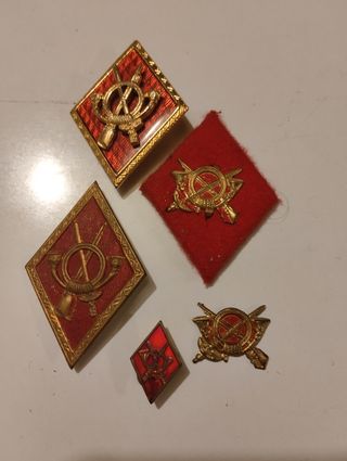 lote insignias militares antiguas 