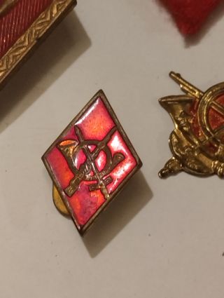 lote insignias militares antiguas 