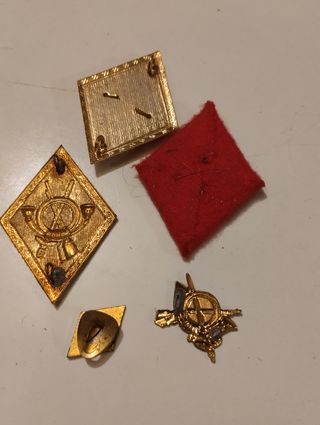 lote insignias militares antiguas 