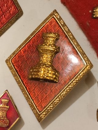 lote insignias militares antiguas 