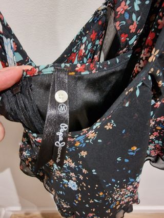 vestido  fiesta coctel pepe jeans talla S