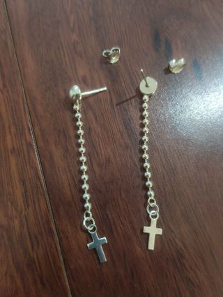 pendientes Plata de Ley