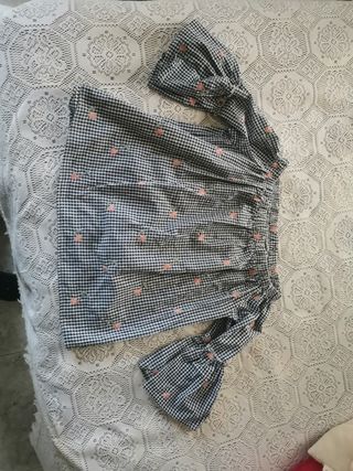 lote 3: camisa, camiseta y blusa talla S