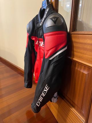 Chaqueta moto Dainesse Racing 3 Cuero