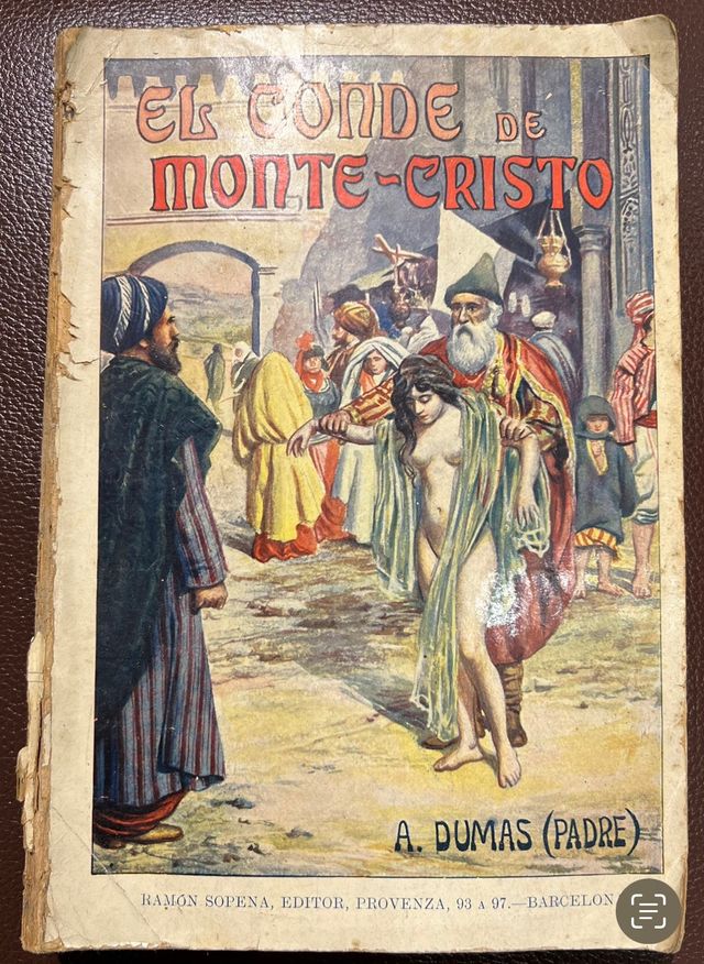 Libro. Alejandro Dumas. 
