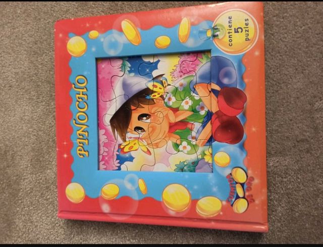 Cuento/puzzle Pinocho