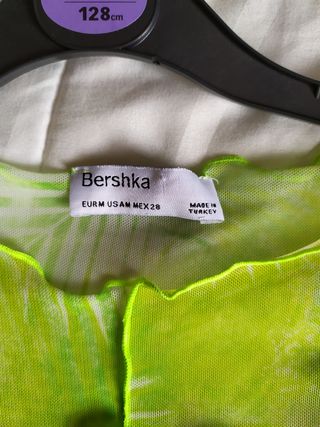 camiseta de tul, de Bershka