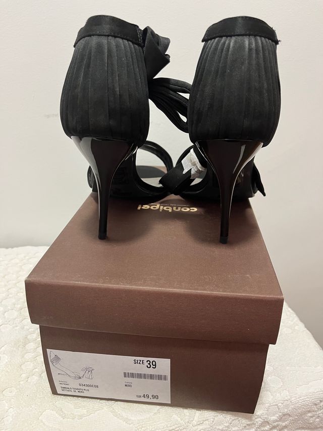 Zapato sandalia tacón 