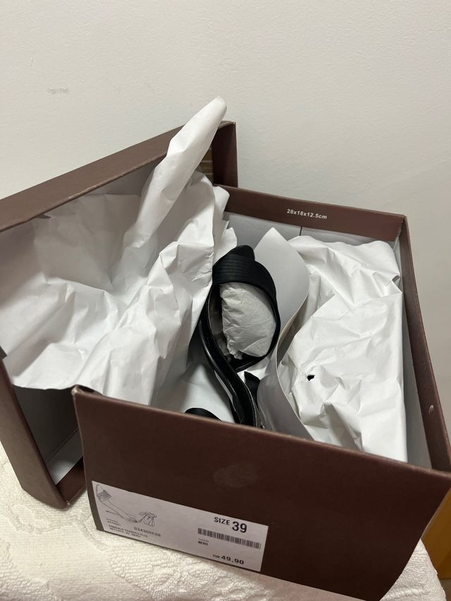 Zapato sandalia tacón 