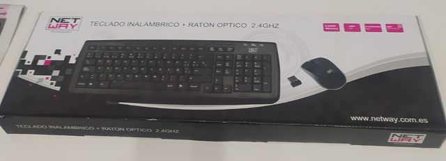 Teclado y ratón inalámbrico
