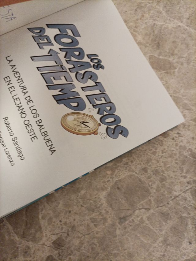 Libro de lectura los forasteros del tiempo