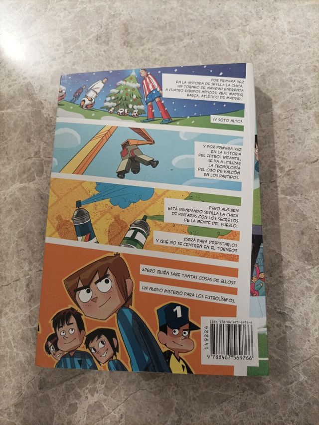 Libro de lectura los futbolísimos
