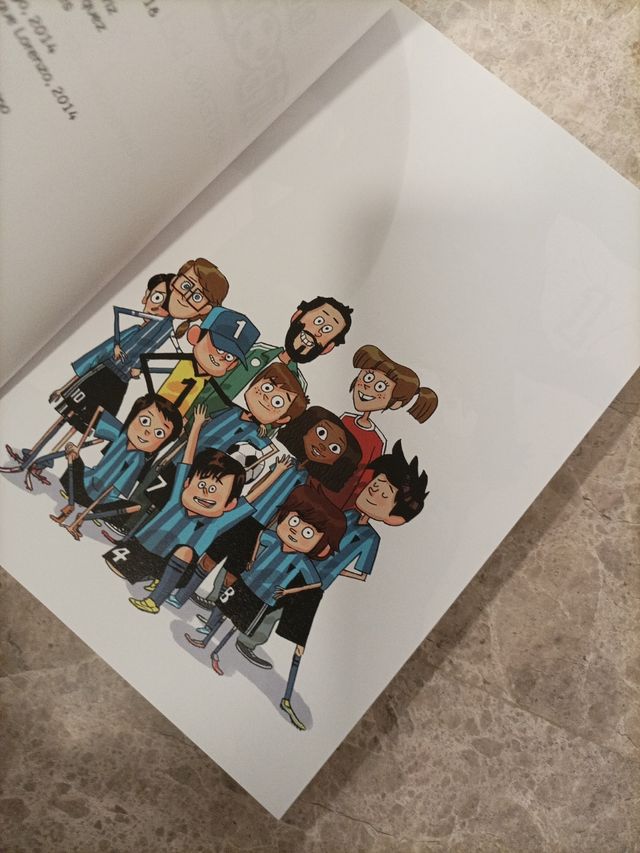 Libro de lectura los futbolísimos