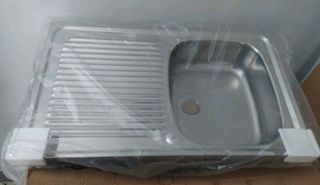 Fregadero nuevo de un seno marca roca 800*500mm