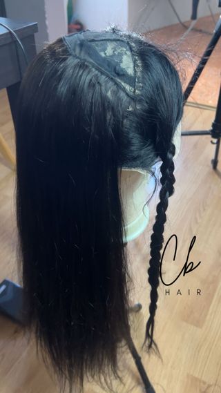 Peluca de pelo natural 100% Alta calidad. 