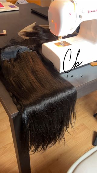 Peluca de pelo natural 100% Alta calidad. 