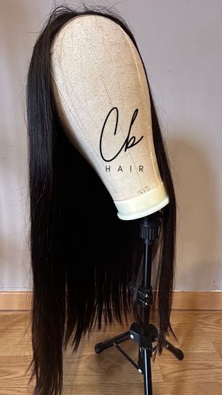 Peluca de pelo natural 100% Alta calidad. 
