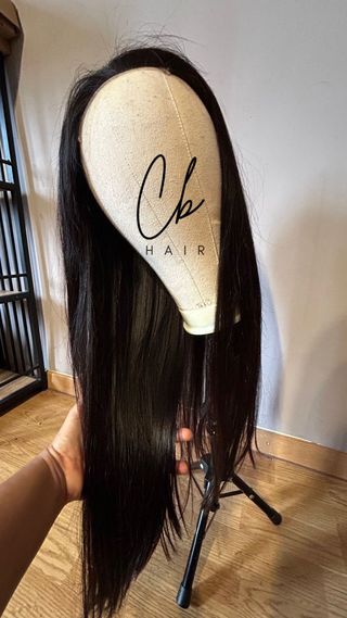 Peluca de pelo natural 100% Alta calidad. 