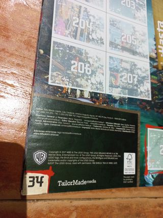 Album de cromos LEGO