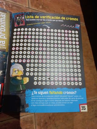 Album de cromos LEGO