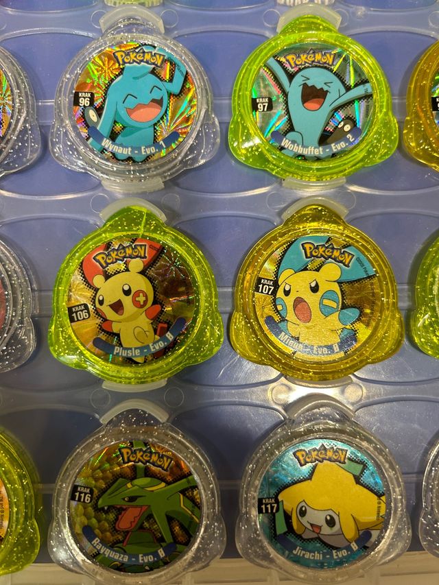75 Kraks Pokémon del 2005 de Panini.