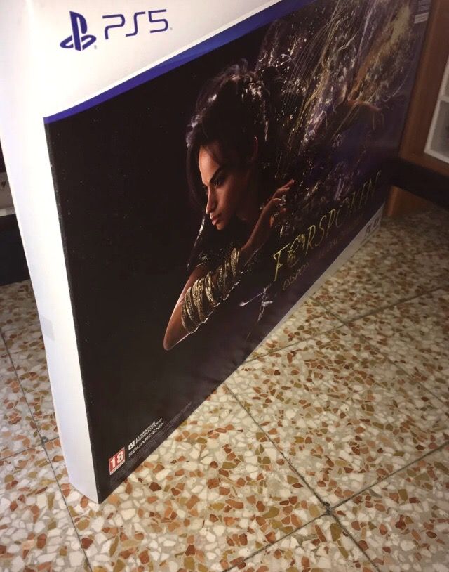 Forspoken display espositore box ufficiale ps5